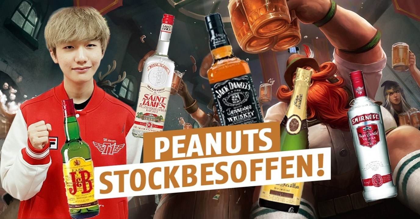 League of legends: betrunken startet der jungler von skt t1 nachts einen stream