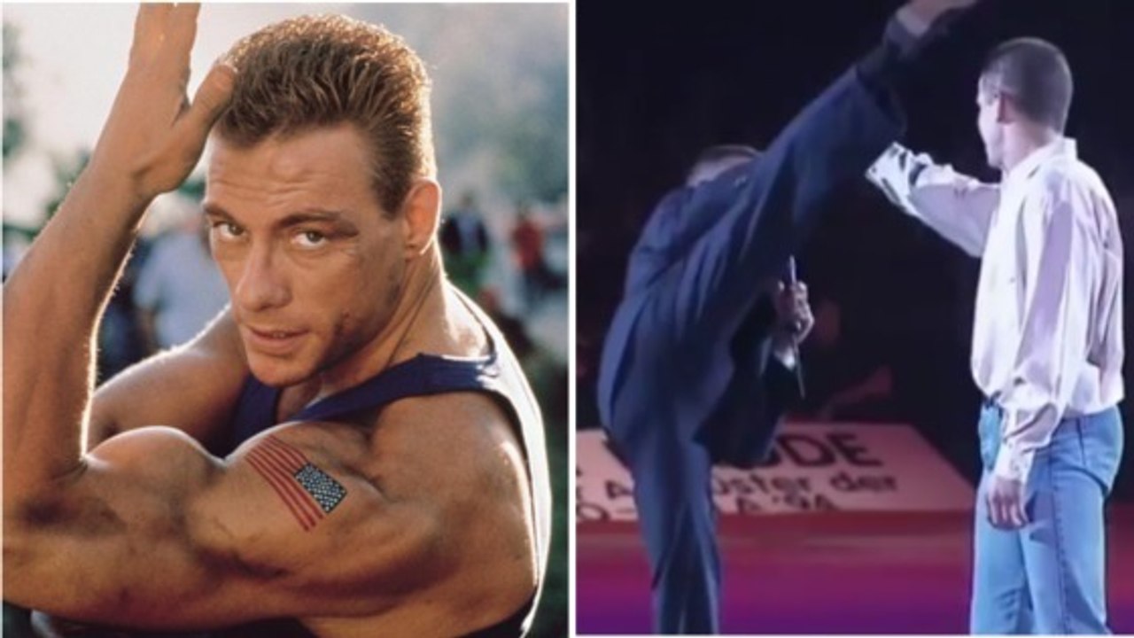 Jean-Claude Van Damme kämpft sogar im Anzug unglaublich gut