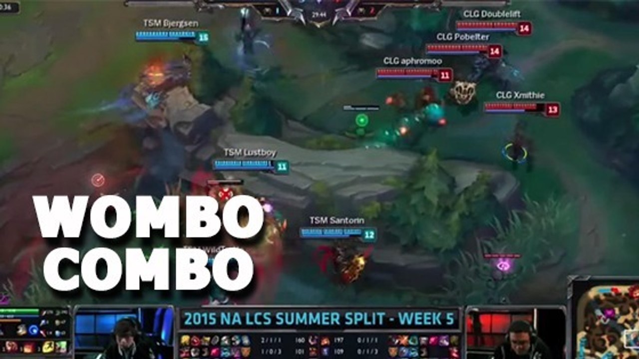 League of Legends : quand Team SoloMid réalise un wombo combo épique contre Counter Logic Gaming