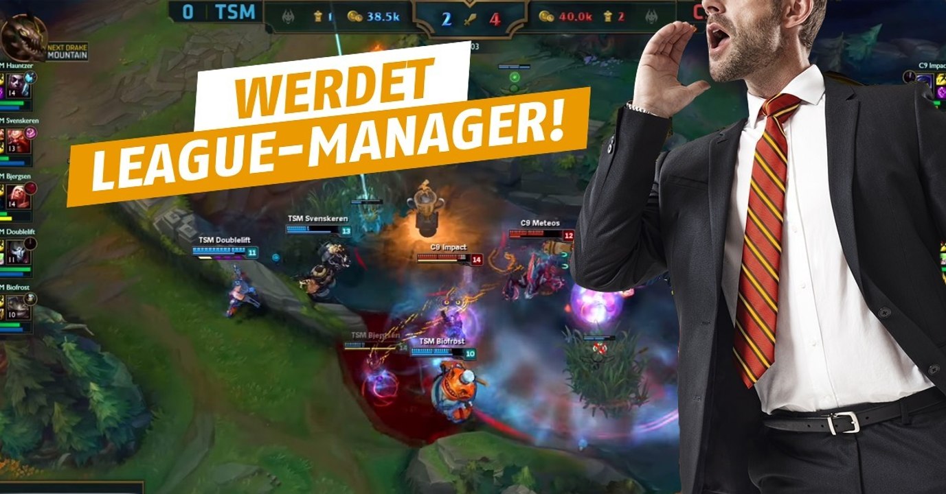 League of legends: werdet team-manager und tretet gegen yellowstar an
