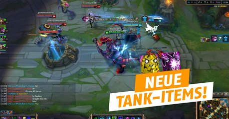 League of Legends: Zwei neue Tank-Items kommen mit dem kommenden Patch