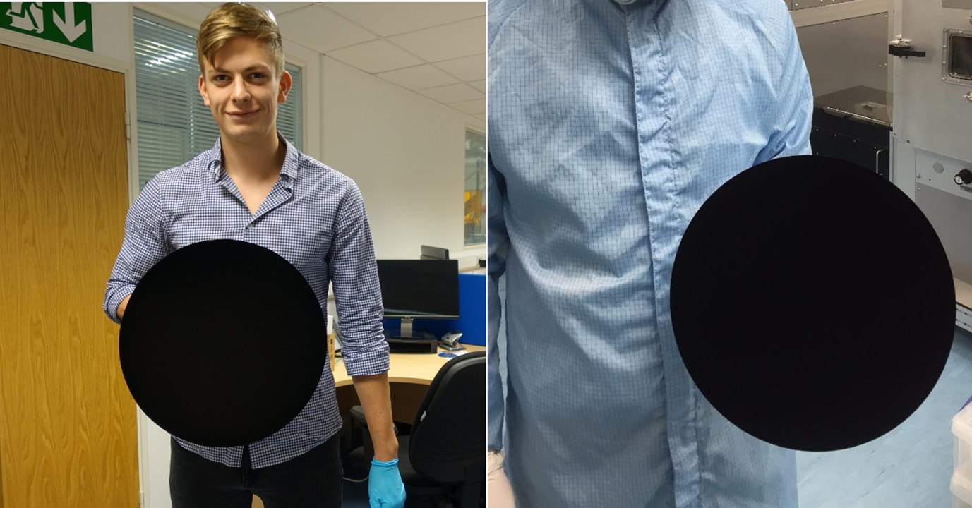 Vantablack: Das schwärzeste Material der Welt kann ganze Gegenstände unsichtbar machen