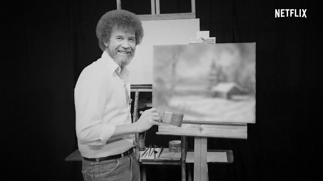 Bob Ross: Küçük Mutlu Ağaçların Arasında Gizlen...