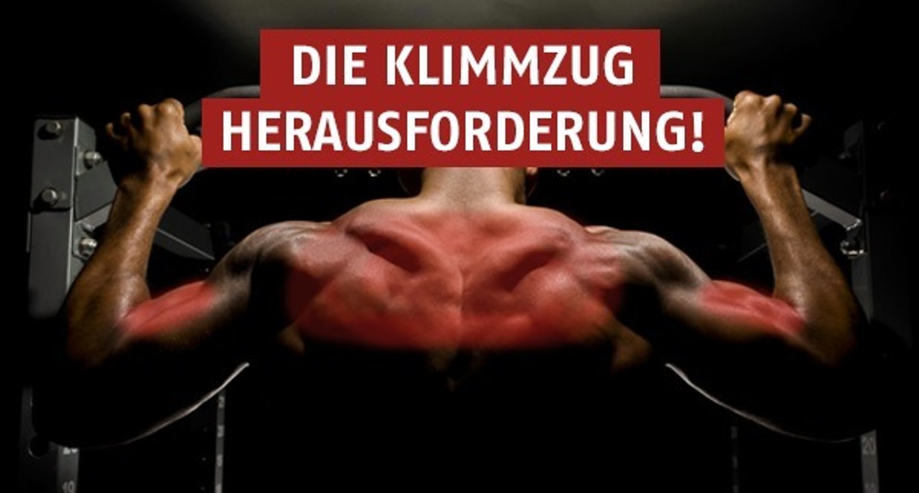 Krafttrainings-Programm: Die Klimmzug-Herausforderung für Rücken und Bizeps