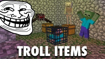 Minecraft : trollez vos amis avec une multitude d'objets délirants !