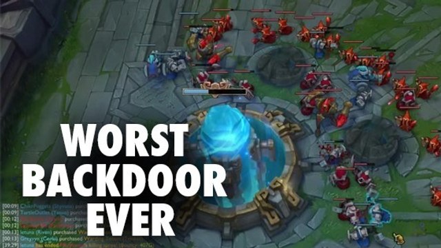League of Legends : voici le backdoor le plus ridicule de l'histoire du jeu