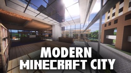 Minecraft : découvrez cette ville moderne réalisée à échelle réelle !