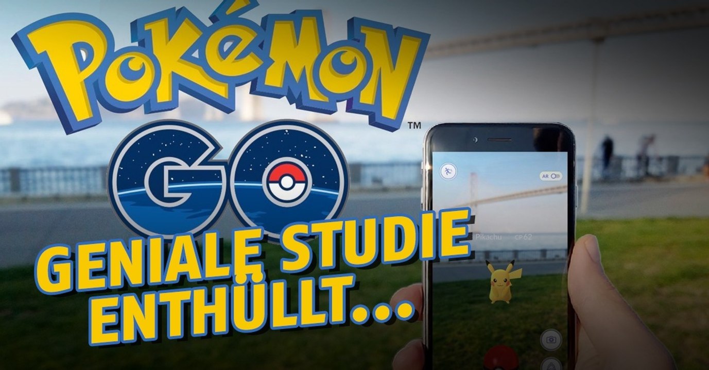 Pokémon GO: Über das Ergebnis dieser wissenschaftlichen Studie dürfen sich alle Spieler freuen!