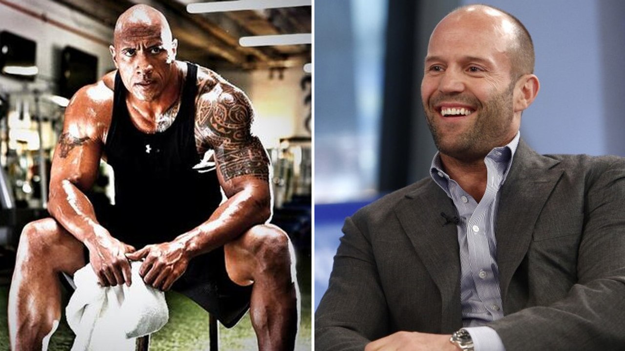 Wenn Jason Statham der Kraft von The Rock seinen Respekt zollt...Einfach genial!