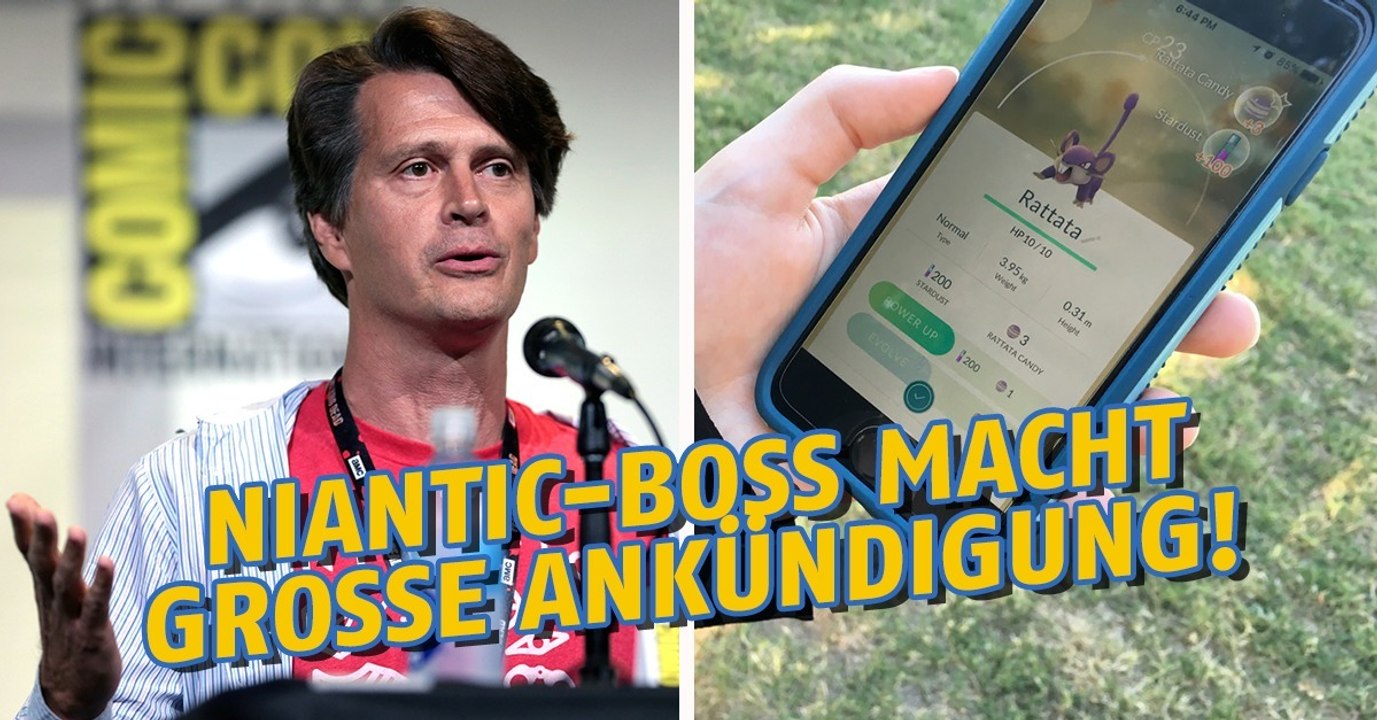 Niantic-Chef: Augmented Reality für Pokémon GO