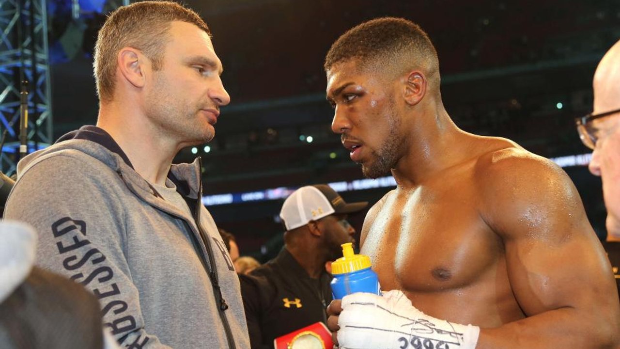 Anthony Joshua: Gerangel mit Vitali Klitschko nach Sieg über Wladimir