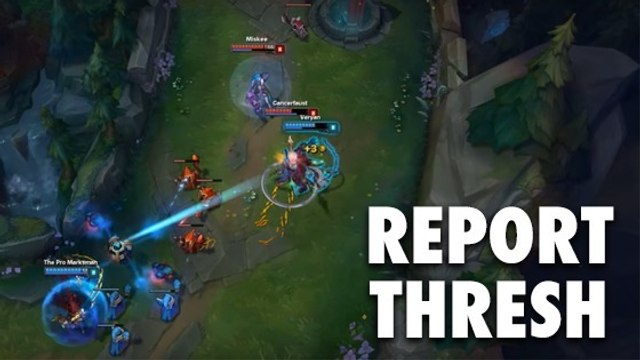 League of Legends : quand on regrette instantanément d'avoir cliqué sur la lanterne de Thresh