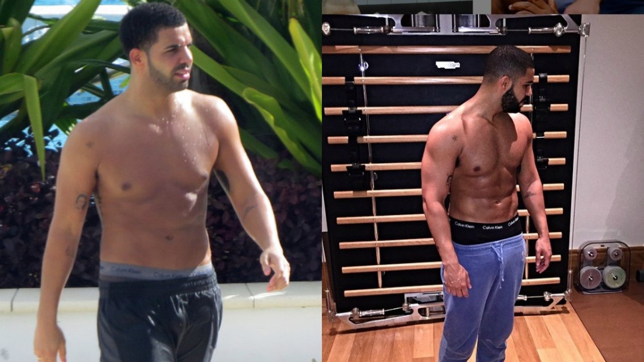 In 3 Monaten hat Drake sich so verwandelt. SO hat er seinen Körper gestählt!