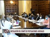 Asamblea Nacional instala el Comité de Postulaciones Judiciales