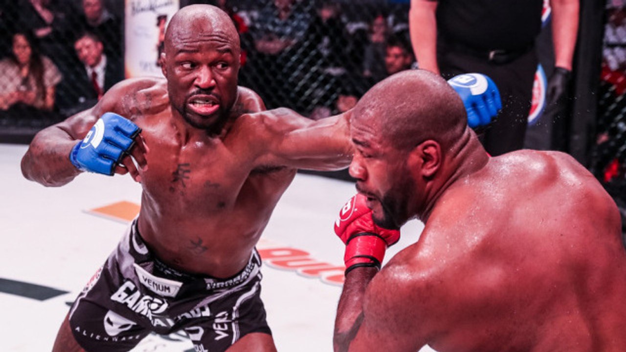 King Mo besiegt Rampage Jackson bei Bellator 175
