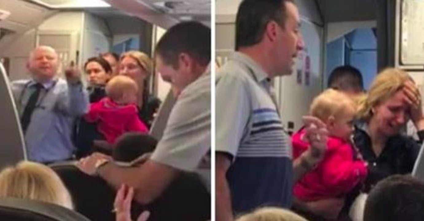 American Airlines: Streit zwischen Steward und einer Mutter im Flugzeug