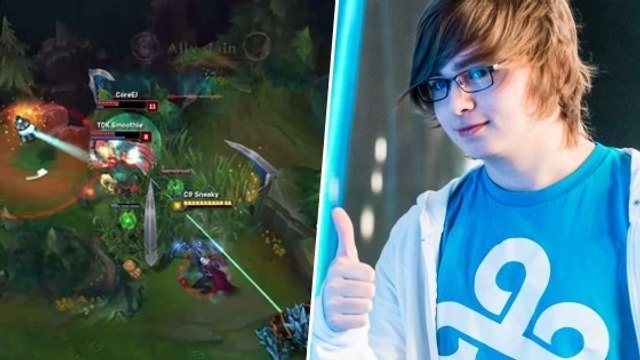 League of Legends : Sneaky outplay ses opposants alors qu'il a feed en early avec Ashe
