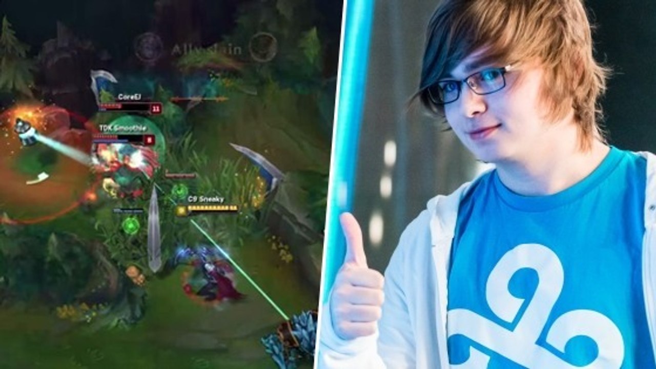 League of Legends : Sneaky outplay ses opposants alors qu'il a feed en early avec Ashe