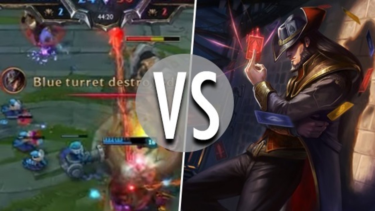 League of Legends : Twisted Fate se lance dans un base race épique en 1v5