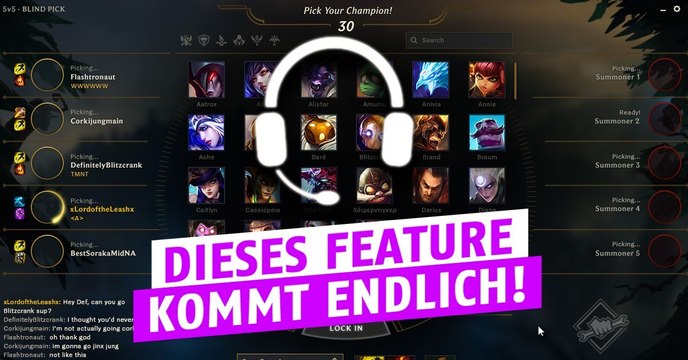 League of Legends: Riot Südkorea kündigt offiziell Sprachchat an