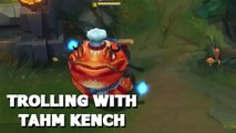 League of Legends : quand les joueurs professionnels essaient d'apprendre à jouer Tahm Kench