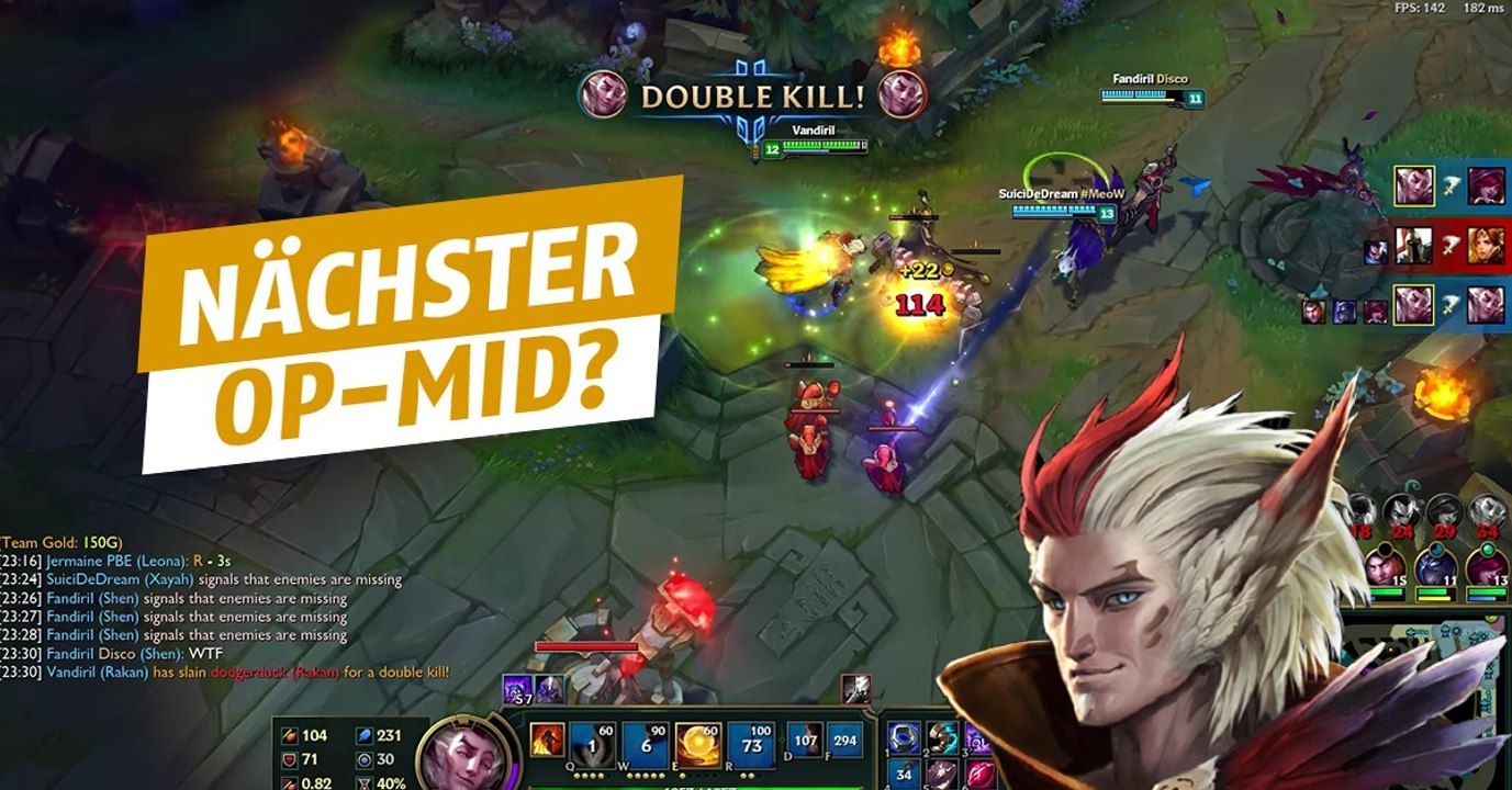 League of Legends: Rakkan könnte einer dieser Supports werden, die auf der Midlane brillieren