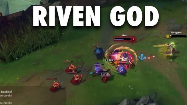 League of Legends : voici ce qu'un joueur est capable de faire quand il maîtrise Riven à la perfection