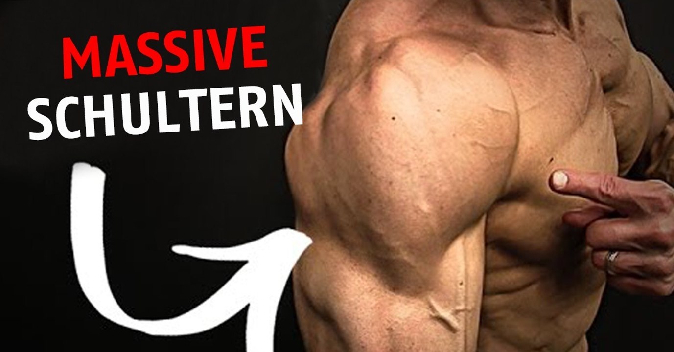 So baust du Muskelmasse an den Schultern mit leichten Gewichten auf