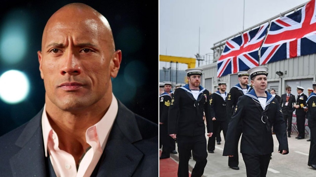 Die Royal Navy versucht The Rock aus einem legendären Grund zu rekrutieren! Einfach genial!