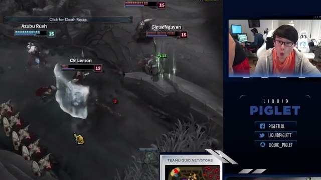 League of Legends : quand Rush impressionne Piglet avec Tristana