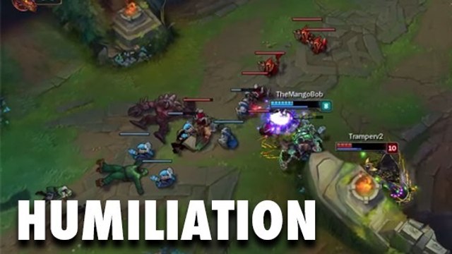 League of Legends : Thresh anticipe les mouvements de ses adversaires à la perfection