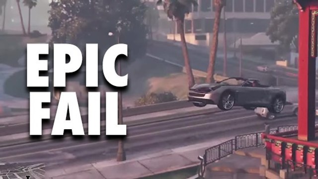GTA 5 : il réalise un saut incroyable mais l'atterrissage ne se passe pas comme prévu