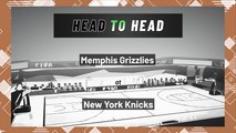 Memphis Grizzlies At New York Knicks: Spread