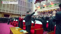 Kim Jong-Un celebra ano novo em concerto com muitos aplausos