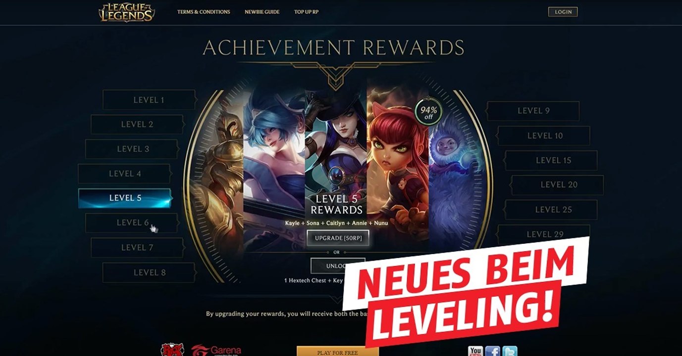 League of Legends: Bald wird es leichter, ein neues Konto zu erstellen