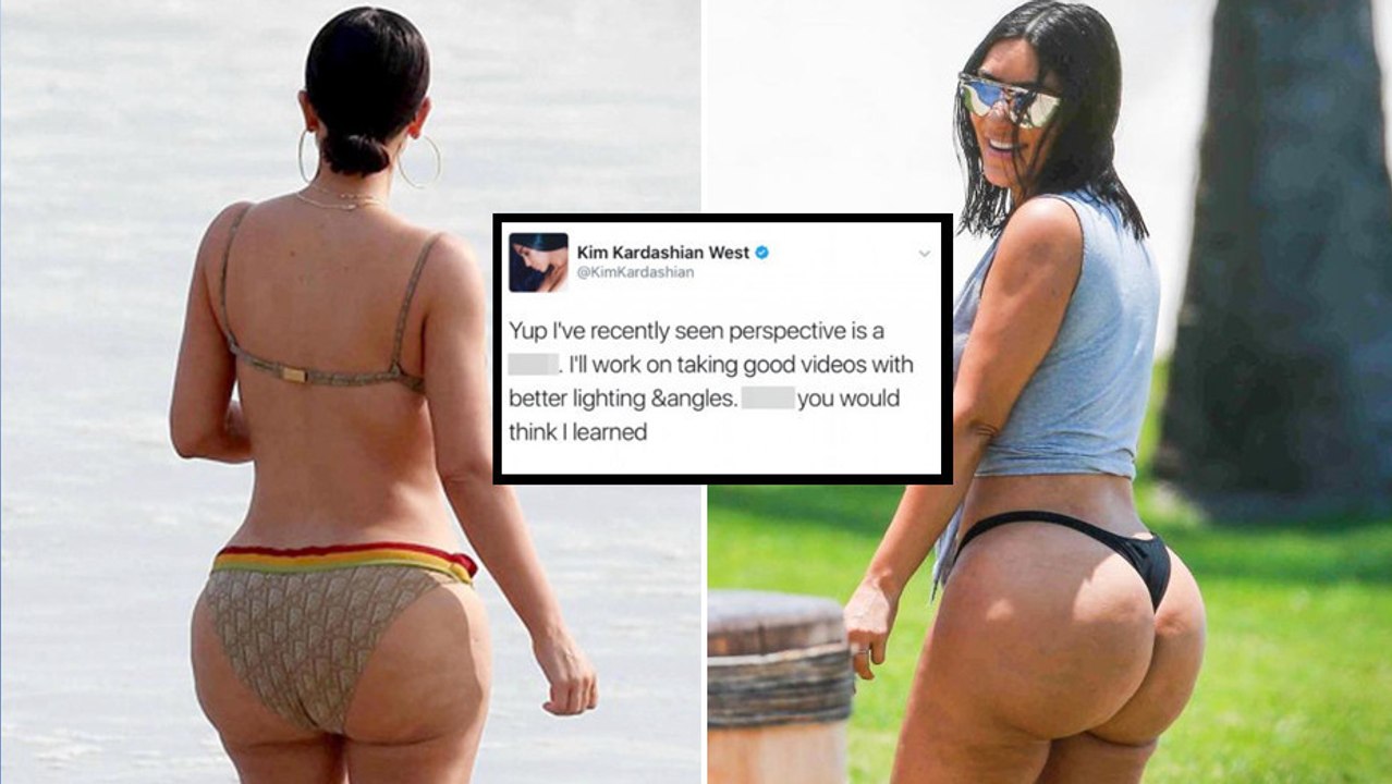 Kim Kardashian: Nach dem Spott wegen der Fotos von ihrem Allerwertesten hat sie die passende Antwort!