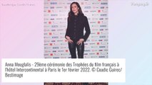 Audrey Fleurot et Anna Mouglalis lookées en cuir pour les Trophées du Film Français