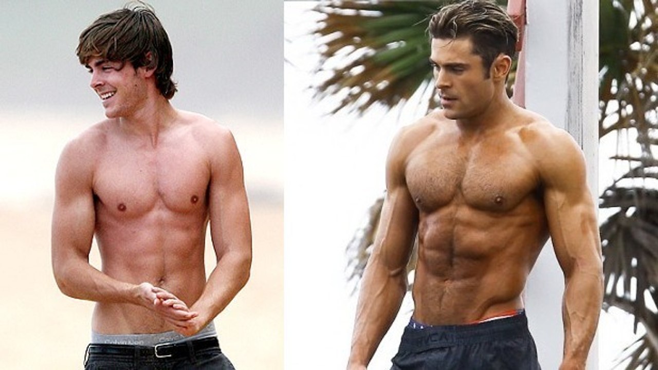 Der Coach Jeff Cavaliere erklärt euch, wie man sich solche Brustmuskeln wie Zac Efron antrainiert