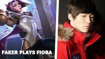 League of Legends : voici comment Faker joue Fiora depuis son rework