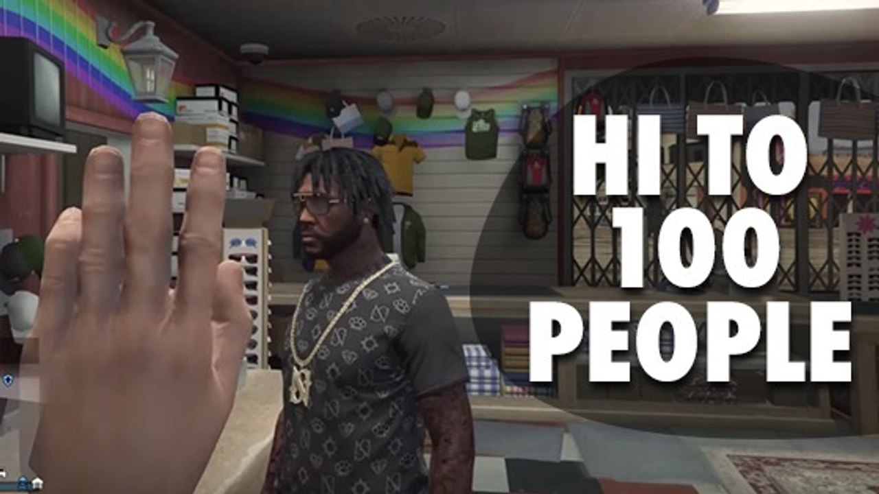 GTA 5 Online : un joueur mène l'étude la plus dangereuse de Los Santos en saluant 100 joueurs