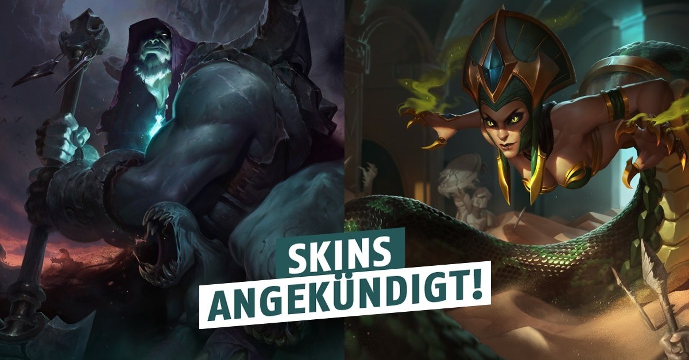 League of legends: diese vergessenen champions erhalten im nächsten jahr ein skin