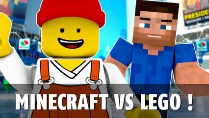 Minecraft : découvrez la battle de rap ultime entre LEGO et Minecraft !