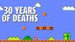 Super Mario Bros : une compilation de toutes les morts possibles de Mario !