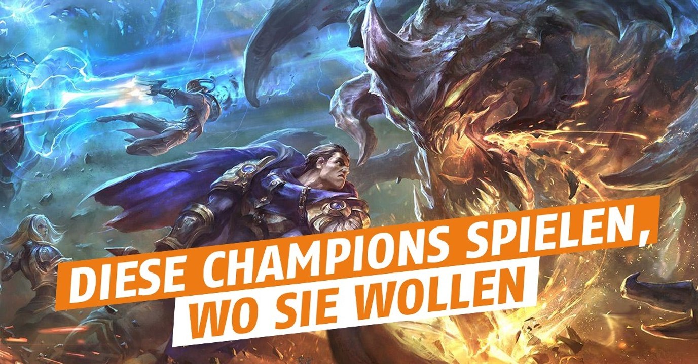 League of Legends: Dies sind die vielseitigsten Champions des Spiels