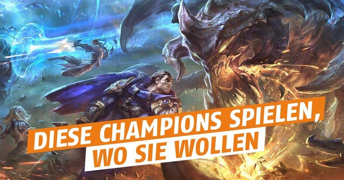 League of Legends: Dies sind die vielseitigsten Champions des Spiels