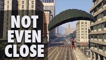 GTA  5 : une incroyable cascade réalisée entre les appartements de Los Santos !