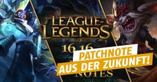 League of Legends: Ein zeitreisender Spieler teilt mit uns eine Patchnote, aus dem Jahr 2025