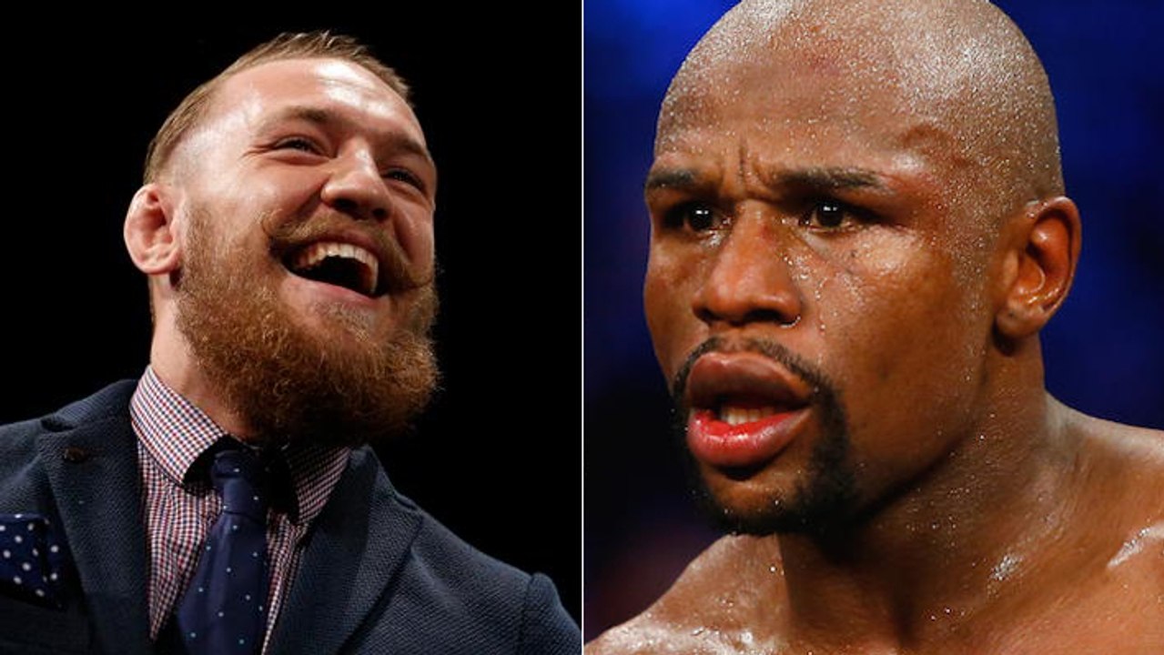 Conor McGregor spottet schon bei der Verkündung des Kampfes über Floyd Mayweather