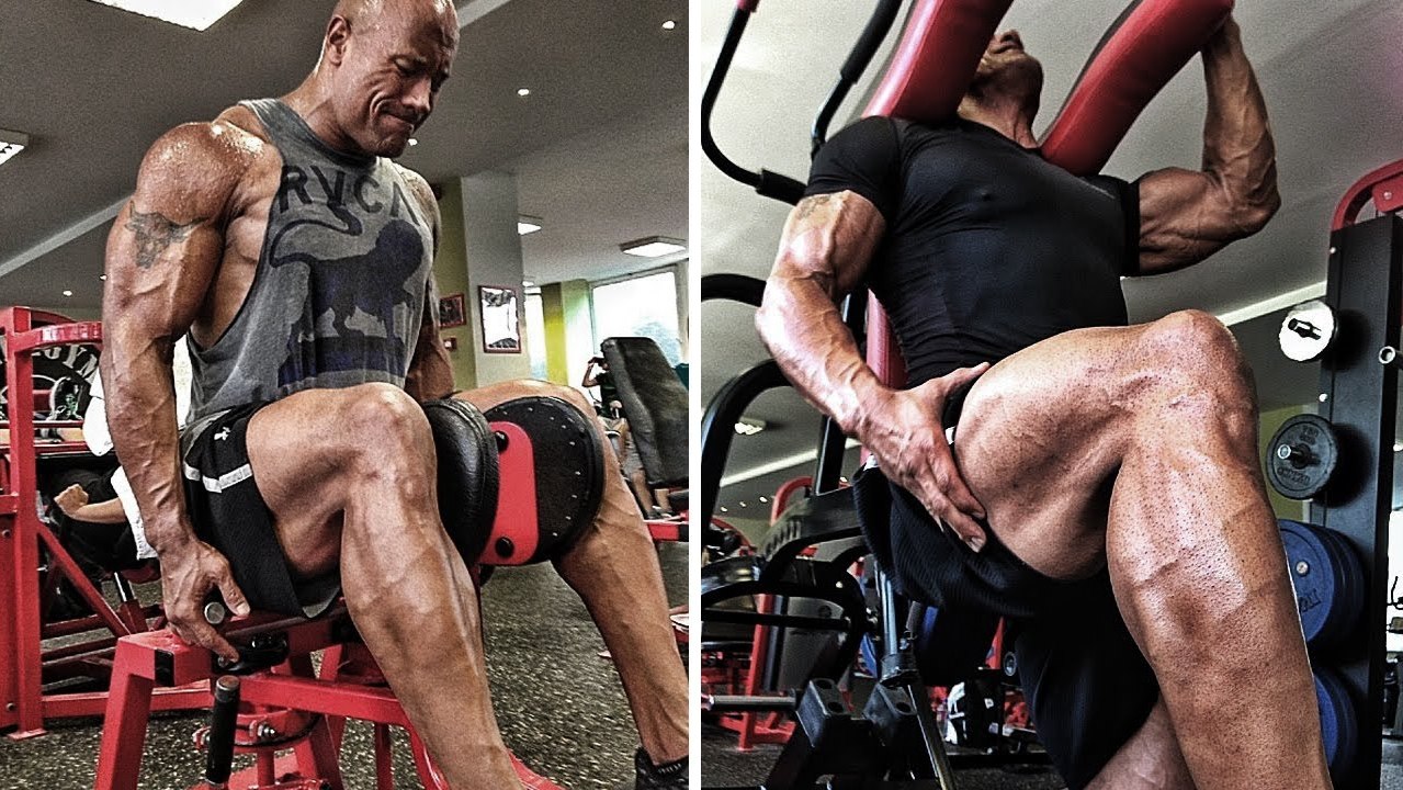 Die ultimative Übung, die The Rock bei seinem 'Legs Day' niemals auslässt! Dir werden die ganzen Beine brennen!
