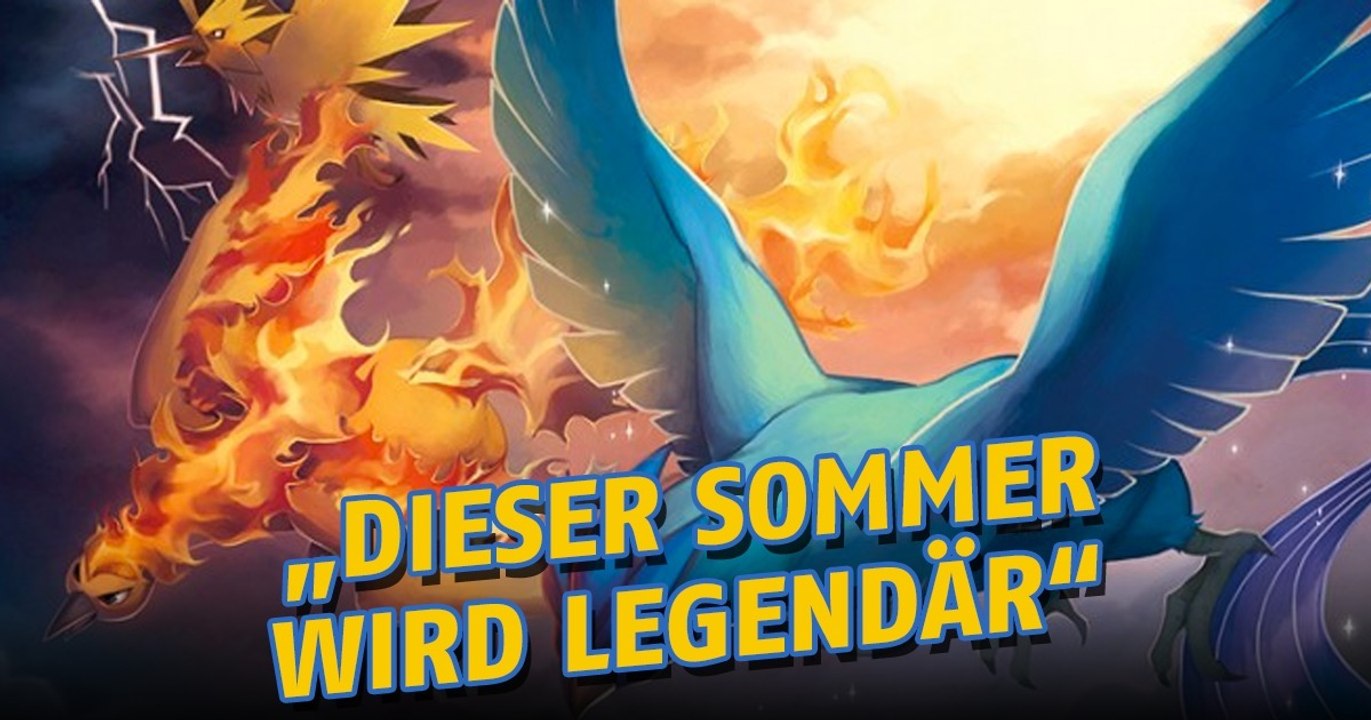 Pokémon go: die legendären pokémon kommen